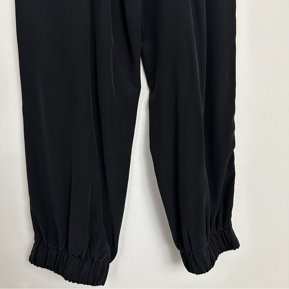 Kobi Halperin Crystal Silk Joggers in Black - Picture 9 of 12